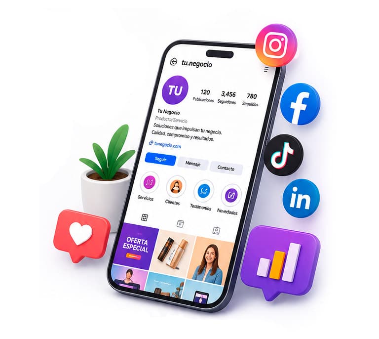 Gestionamos tus redes sociales